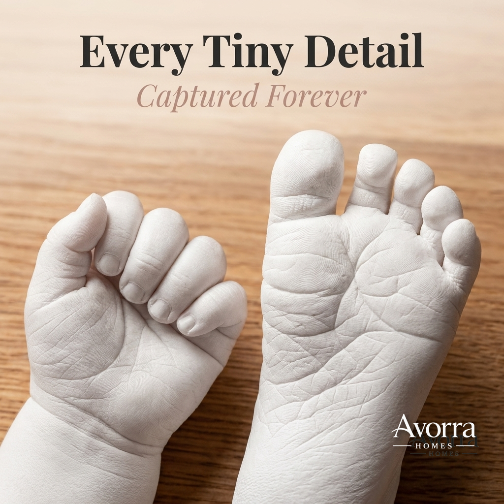 DIY Baby Hand & Foot Casting Kit