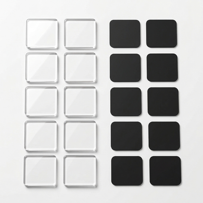 Clear Acrylic DIY Fridge Magnet Kit