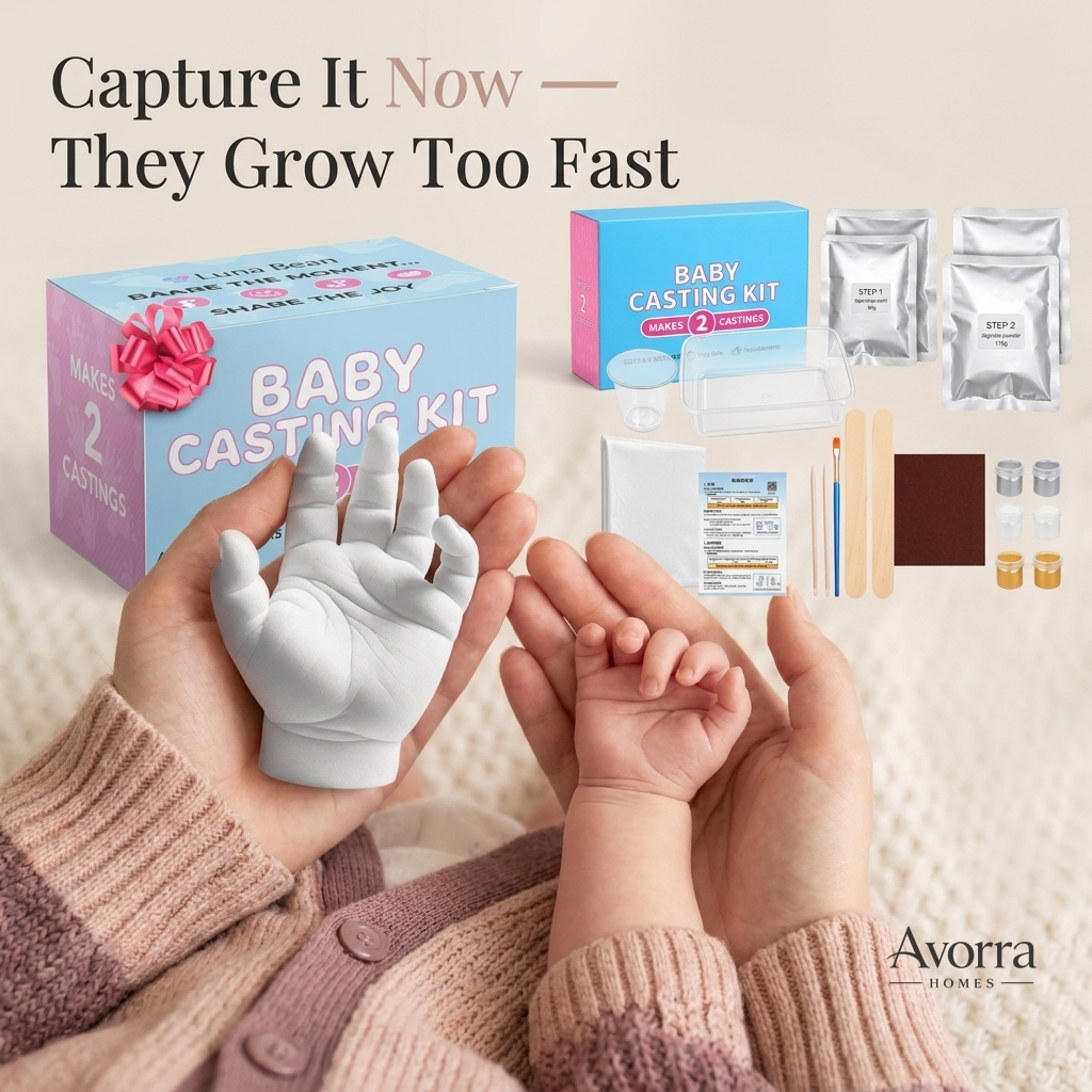 DIY Baby Hand & Foot Casting Kit