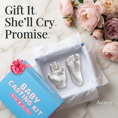 DIY Baby Hand & Foot Casting Kit