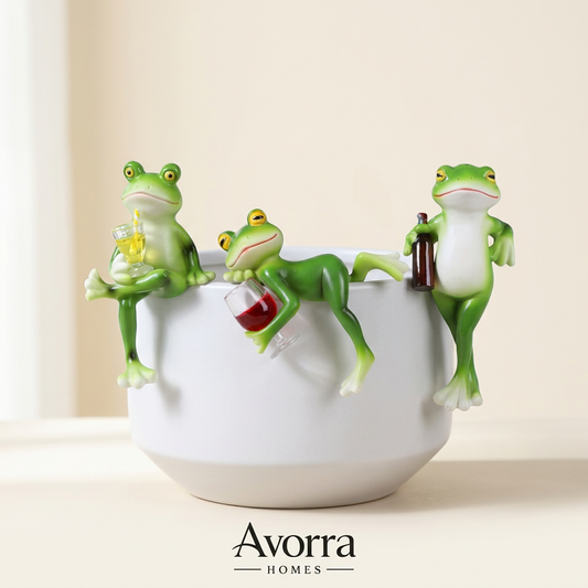 The Planter Party Frog Trio