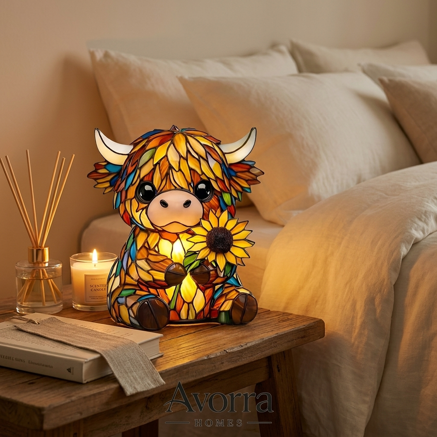Highland Cow Night Light