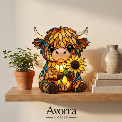 Highland Cow LED Night Light