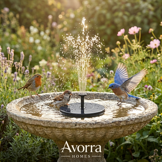Solar Bird Bath Fountain