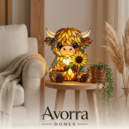 Highland Cow LED Night Light