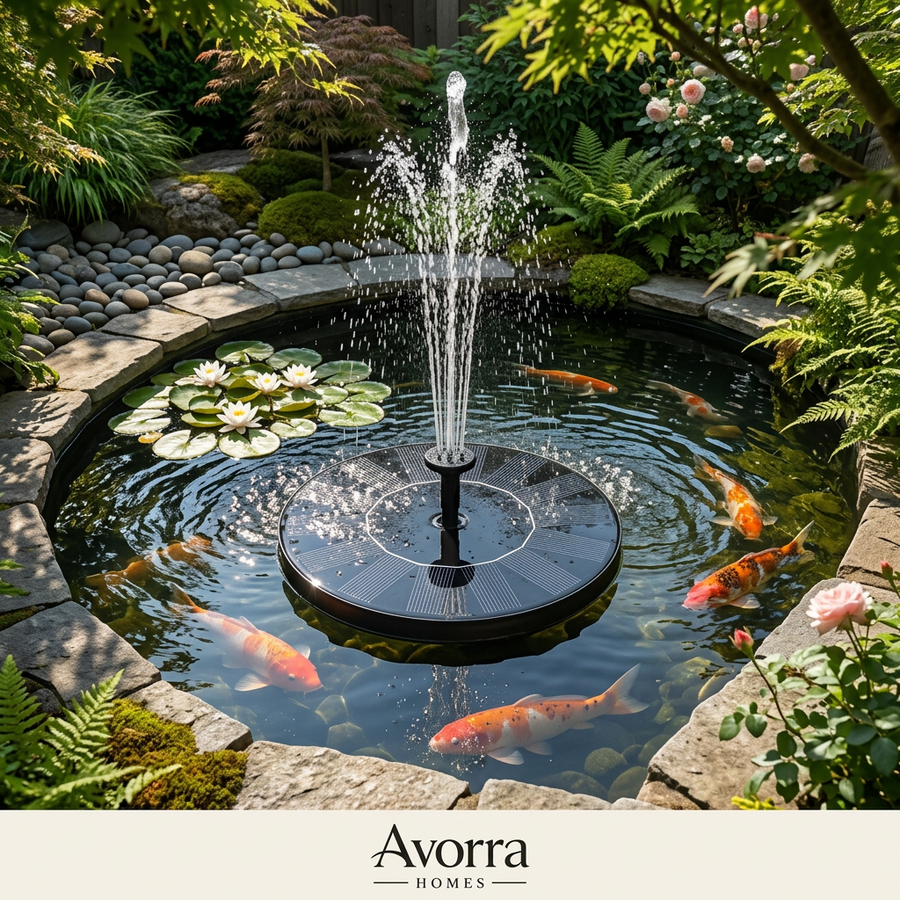 Solar Bird Bath Fountain Pump